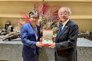 AIT president Prof. Yamamoto AIT president Prof. Yamamoto